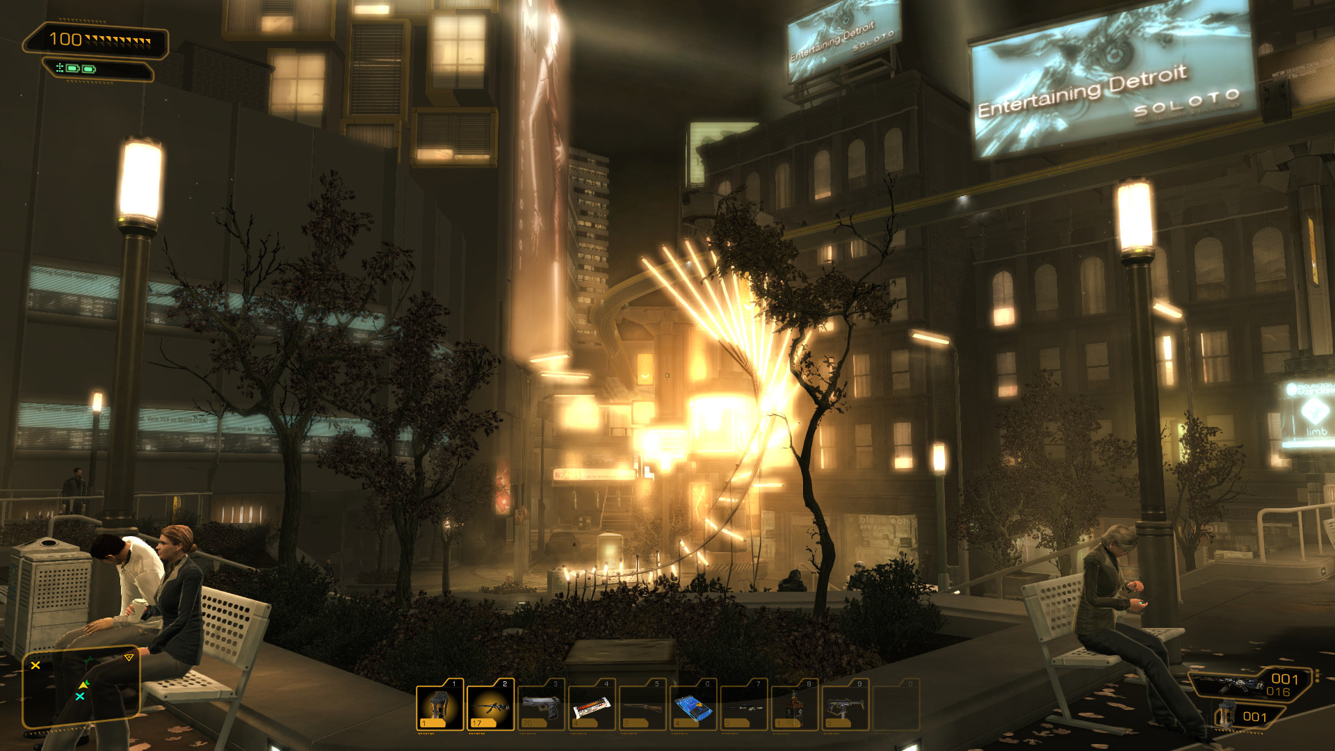 deus ex human revolution tranquilizer rifle aiming