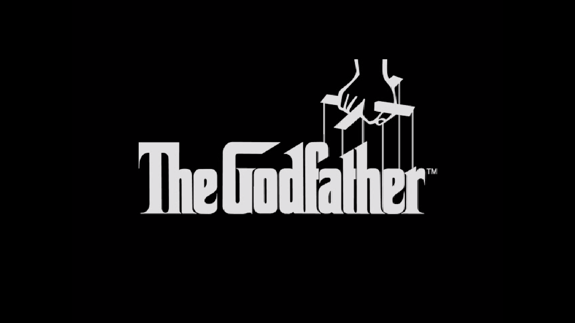 Крестный отец 1 на русском языке. Godfather логотип. Крестный отец надпись. The Godfather надпись.