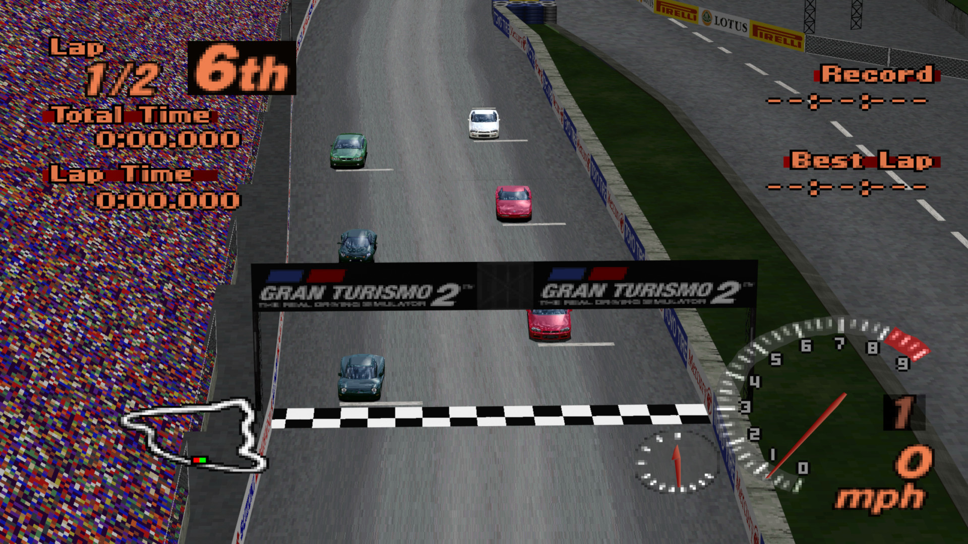 Gran Turismo 2: CHEATING AI 